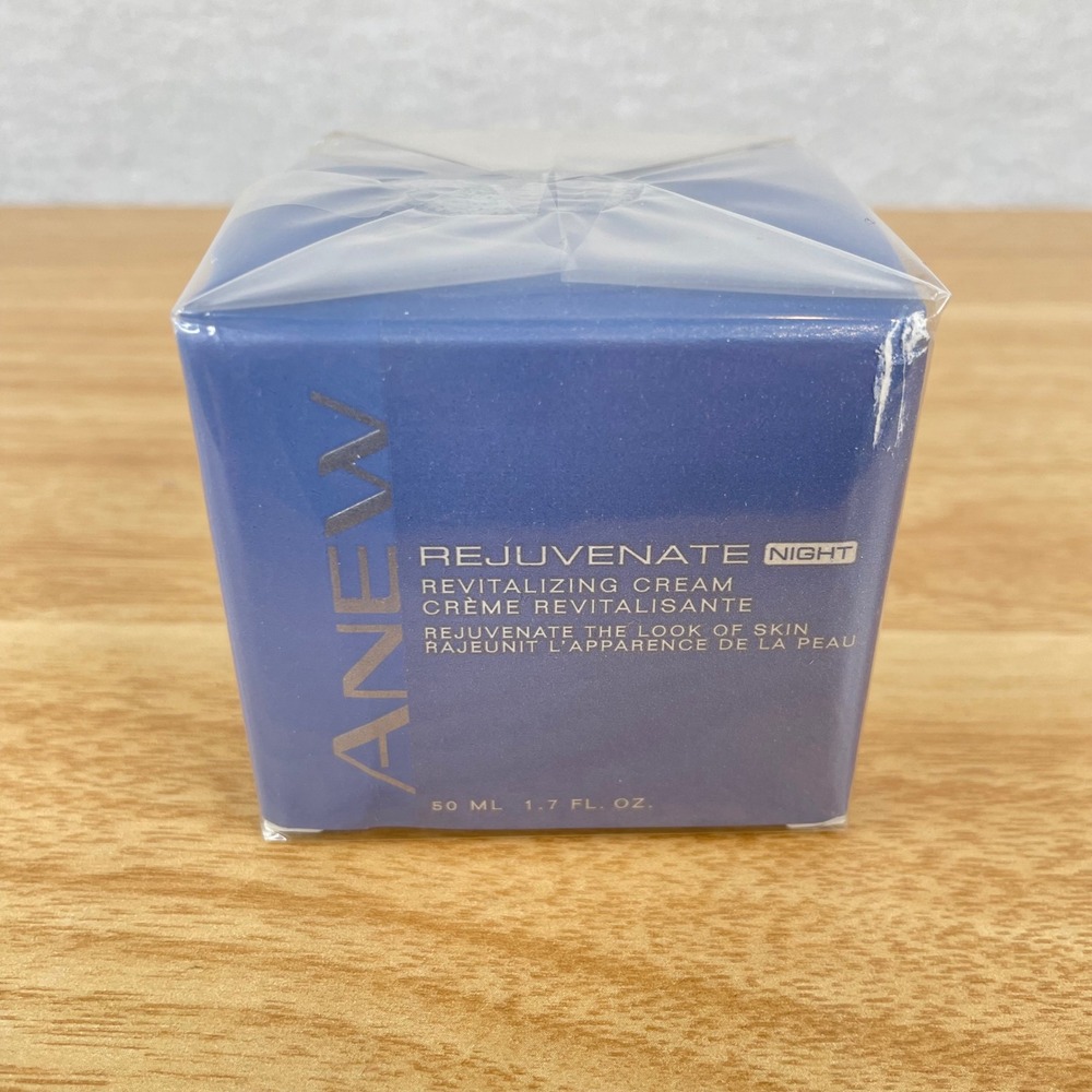 Avon Anew Rejuvenate Night Revitalizing Cream 1.7oz Anti-Aging Gel-Cream NEW